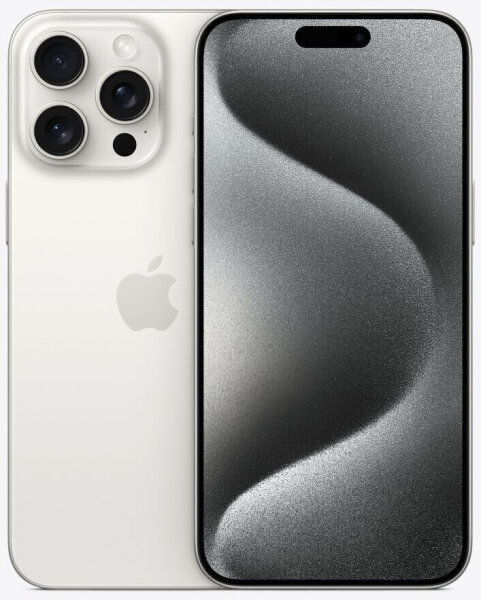 Apple iPhone 15 Pro Max - 256GB Titan Weiß