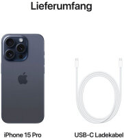 Apple iPhone 15 Pro - 128GB Titan Blau Gebraucht