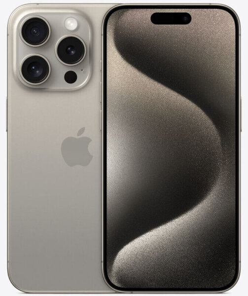 Apple iPhone 15 Pro - 128GB Titan Natur Gebraucht