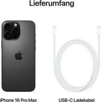 Apple iPhone 16 Pro Max - 256GB Titan Black - Gebraucht