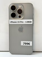 Apple iPhone 15 Pro - 128GB Gebraucht