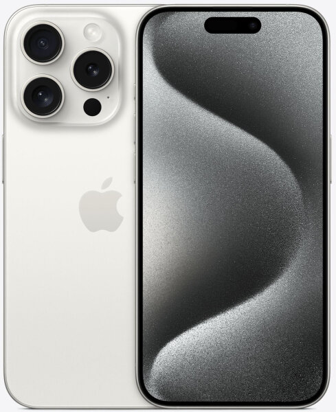 Apple iPhone 15 Pro - 128GB Titan Weiß